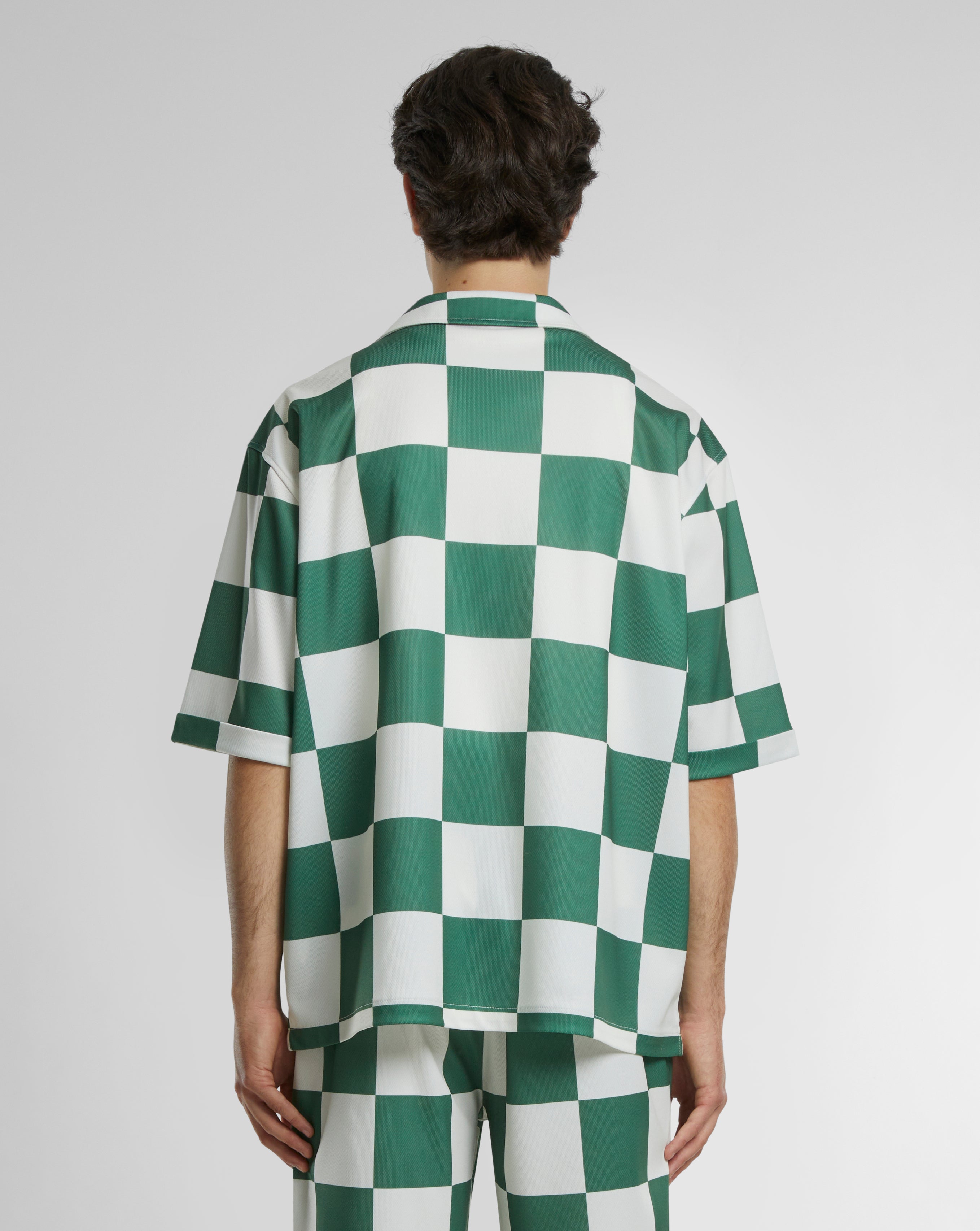Stylish Green Checkered Shirt for Men & Women - Casual Button Down Plaid Shirt - Perfect for Outdoor Activities, Date Nights & Office Wear