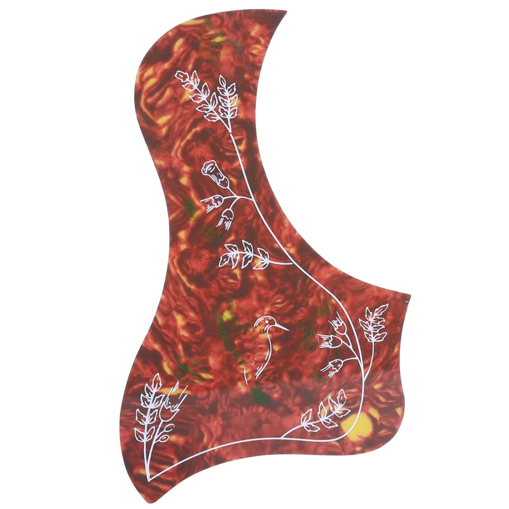 Guitar Pickguard Sticker - Exquisite Patterns for Acoustic & Folk Guitar Decoration | Perfect for DIY Customization & Personalizing Your Instrument