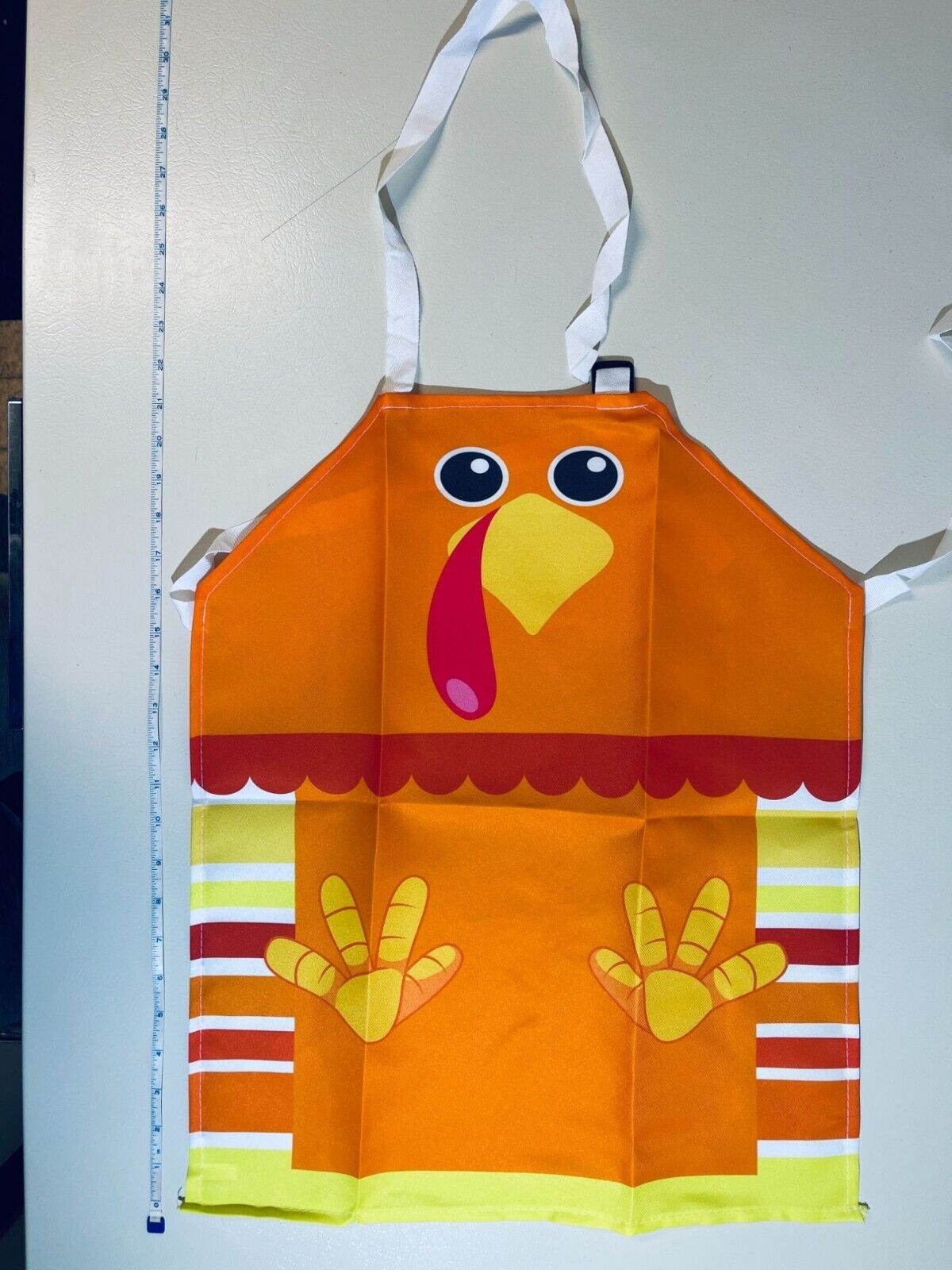 4 Pcs Kids Thanksgiving Turkey Aprons 21x17 - Festive Holiday Kitchen Fun for Cooking, Baking & Crafting - Perfect for Thanksgiving, Christmas & Family Gatherings