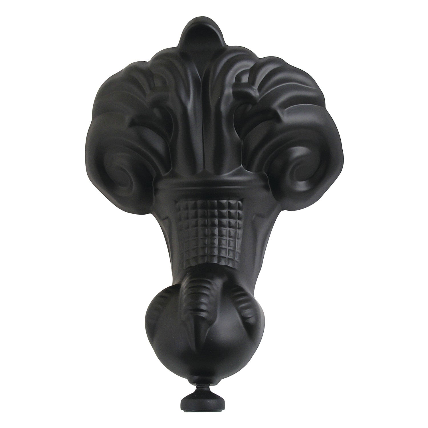 Aqua Eden VFMHJN0 4-Piece Aluminum Tub Feet Set - Eagle Claw Design in Matte Black for Bathtub & Spa Support - Perfect for Bathroom Renovation & Home Improvement Projects