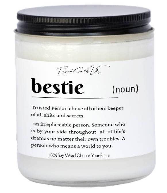 Best Friend Gifts for Women - Thoughtful BFF Candles & Long Distance Friendship Gifts - Perfect for Birthdays, Anniversaries & Special Occasions