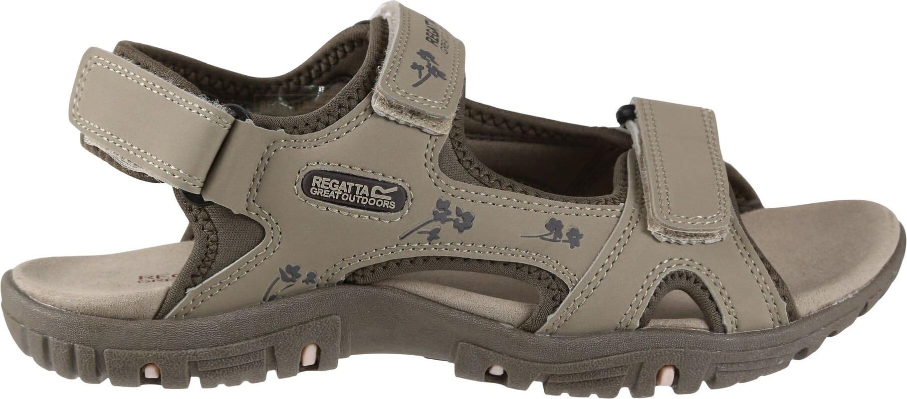 Regatta Women's Haris Walking Sandals - Comfortable & Supportive Outdoor Sandals for Hiking, Travel & Summer Adventures