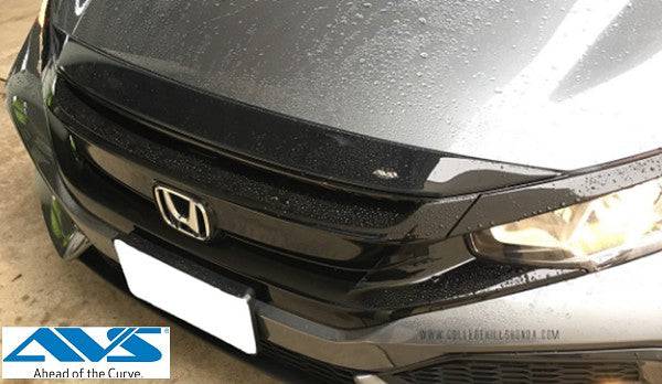 AVS® AEROSKIN Hood Deflector Shield for 2016-2021 Honda Civic | Wind & Debris Protection | Perfect for Highway Driving & Off-Road Adventures