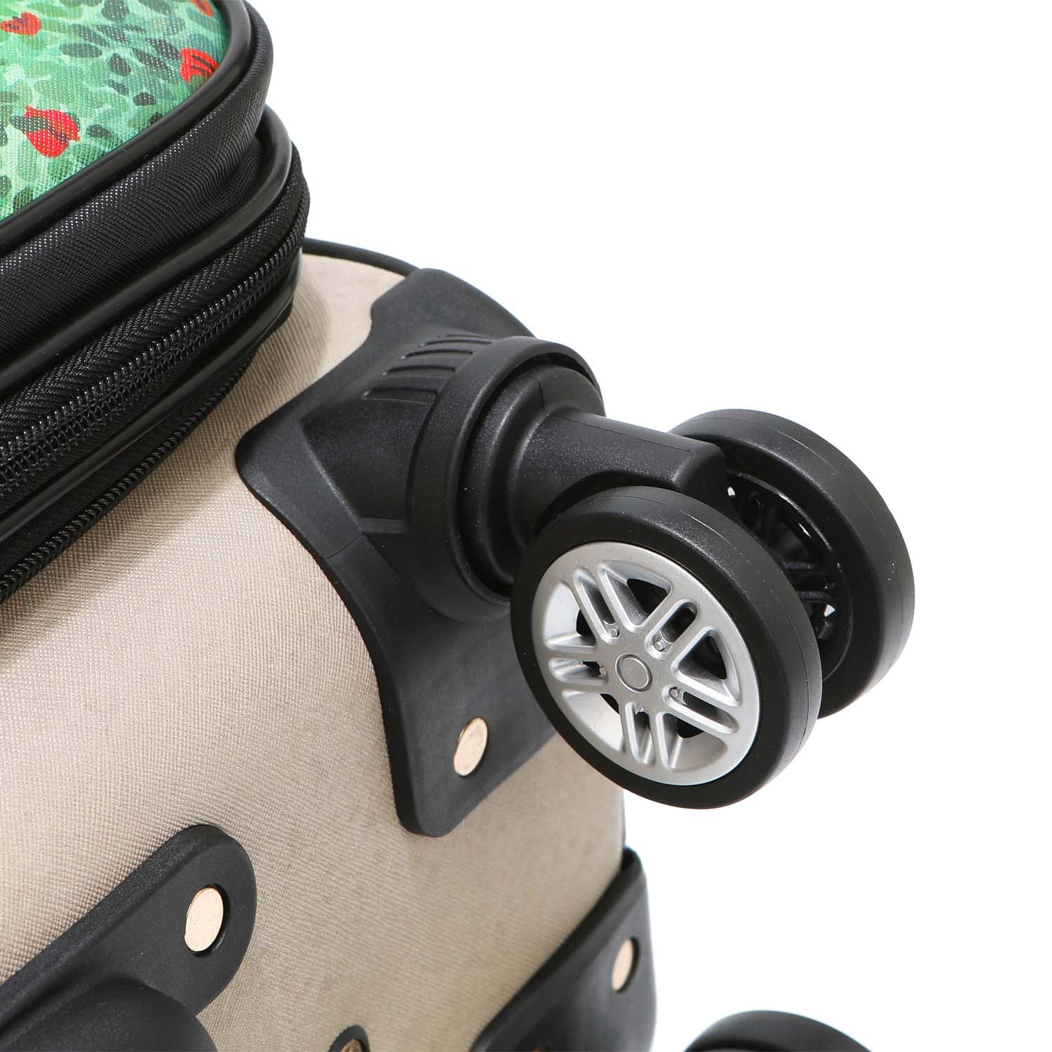 3-Piece Luggage Set with Spinner Wheels - Lightweight & Durable Suitcase for Travel - Carry-On, Medium & Large Check-In Bags - Perfect for Business Trips, Vacations & Family Getaways