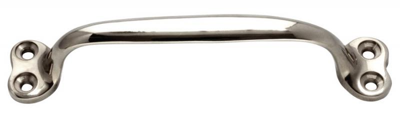 Næsman No. 148 Large Nickel Drawer Pull - Vintage Cabinet Handle for Kitchen, Bathroom & Furniture Restoration