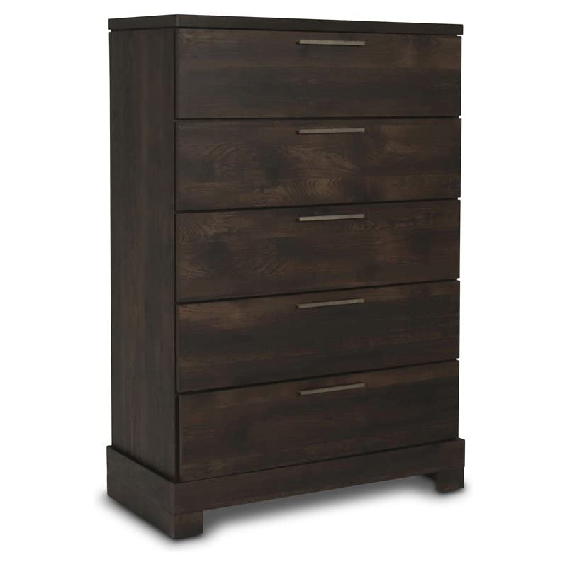 Campbell Chest - Classic Wooden Dresser with Ranchero Style for Bedroom & Living Room Storage | Vintage Home Furniture for Organizing Clothes & Decor