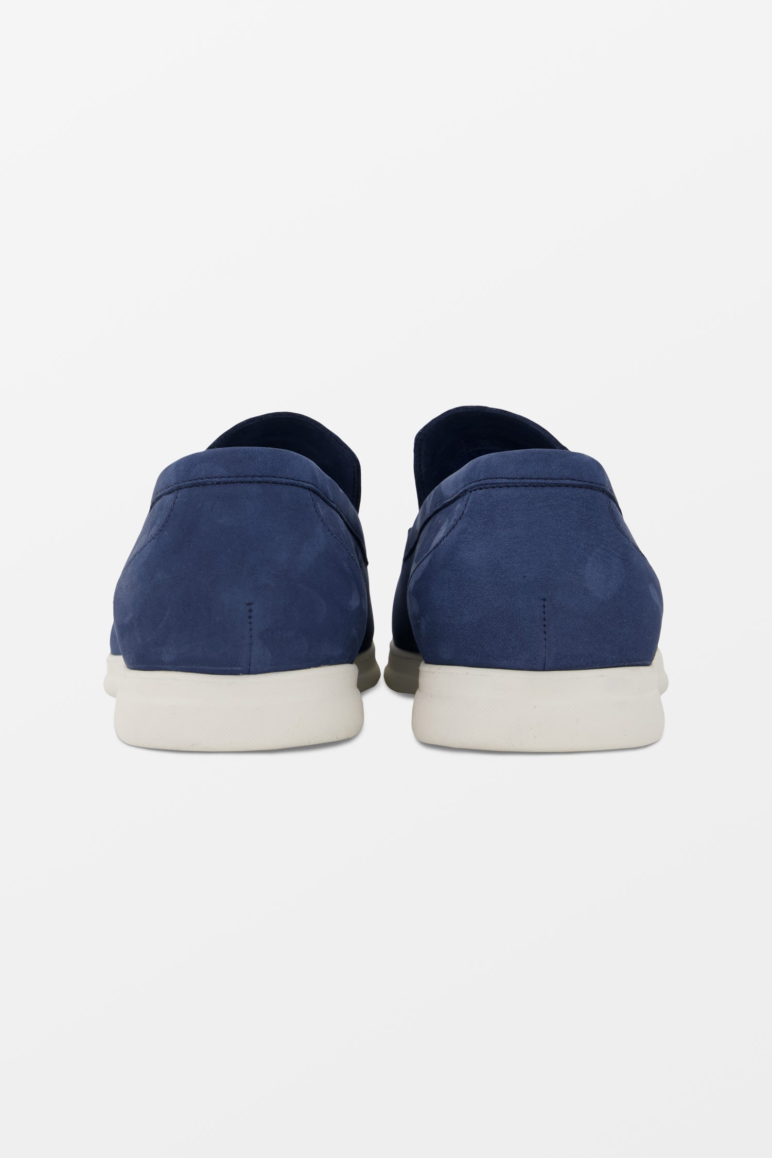 Zilli Blue Nubuck Casual Loafers for Men - Comfortable Slip-On Shoes for Business Casual & Weekend Wear