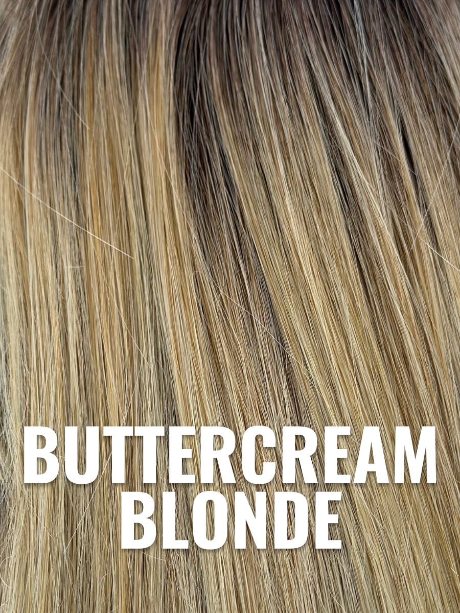 Buttercream Blonde Hair Dye - Long Lasting Semi-Permanent Hair Color for Brunettes & Dark Hair | Perfect for DIY Home Coloring, Parties & Special Occasions
