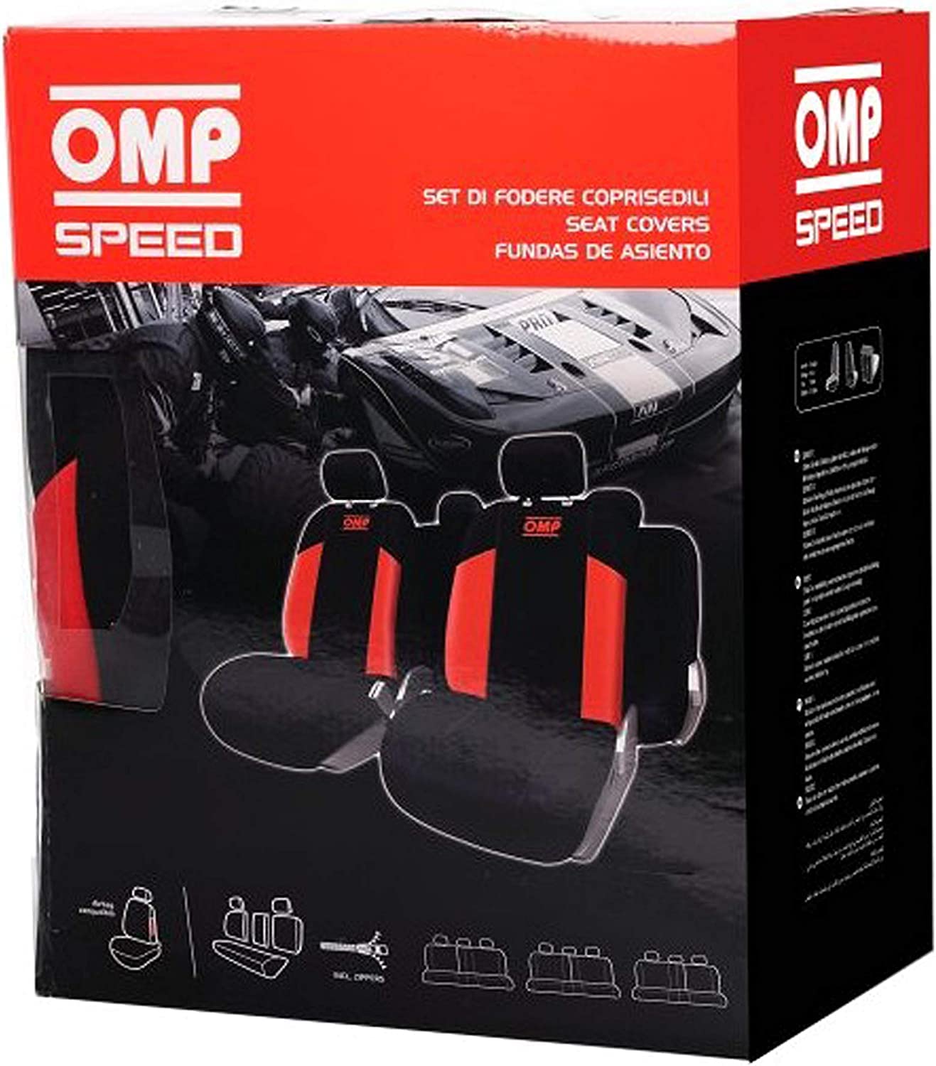 Premium Universal 11-Piece Car Seat Covers Set - Black & Red Auto Interior Protectors for Cars, Trucks & SUVs - Waterproof & Anti-Slip Design for Comfort & Style