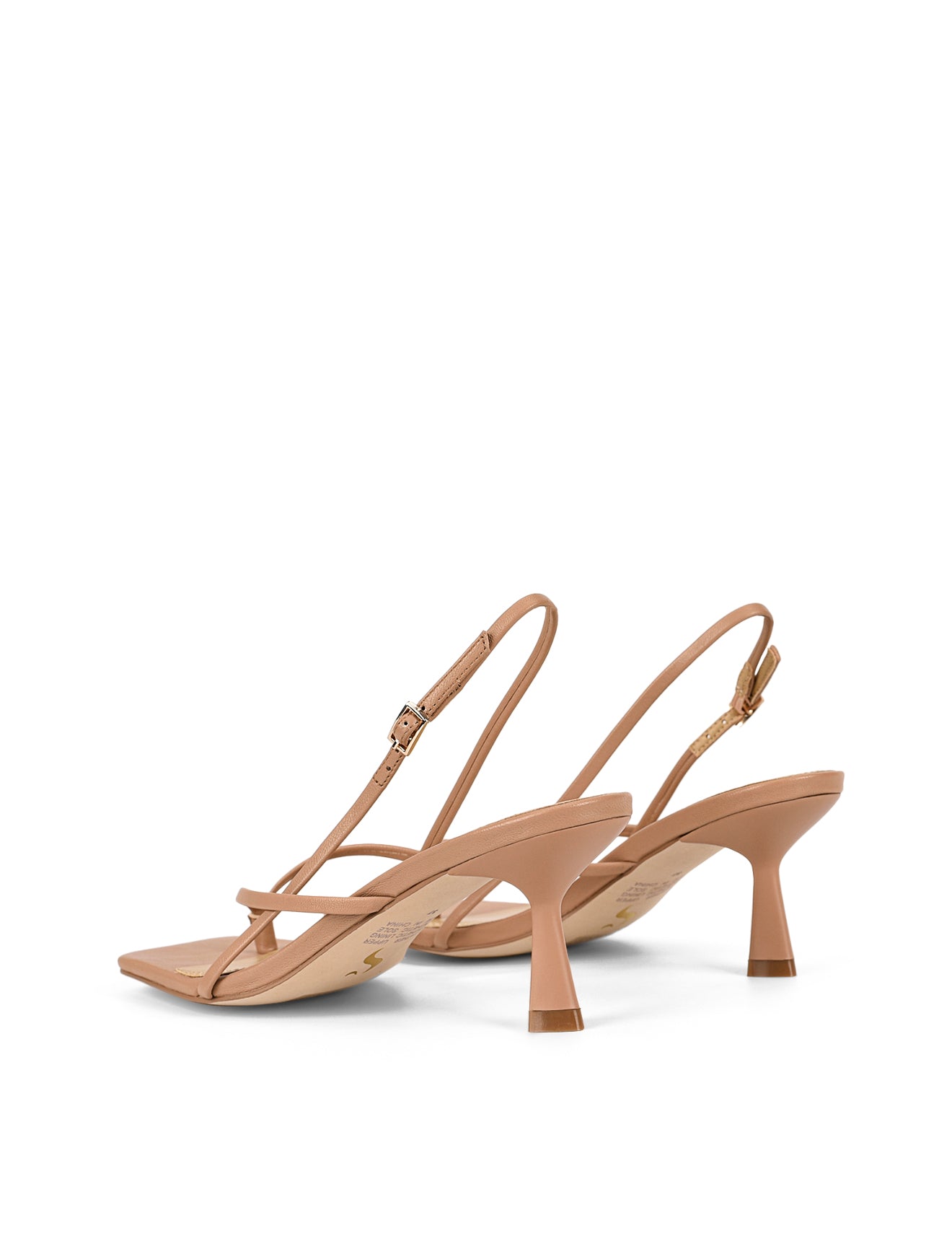 Santorini Strappy Thong Sandals for Women - Almond Tan Leather Summer Beach Flip Flops | Comfortable Casual Walking Shoes for Vacation, Poolside, and Outdoor Activities