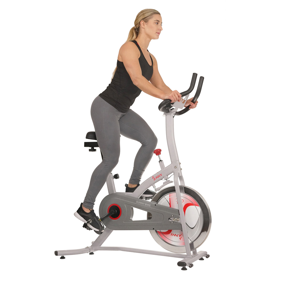 Premium Magnetic Resistance Indoor Cycling Exercise Bike - Silent & Smooth Home Workout for Cardio & Strength Training - Perfect for Home Gym, Fitness Enthusiasts & Spin Classes