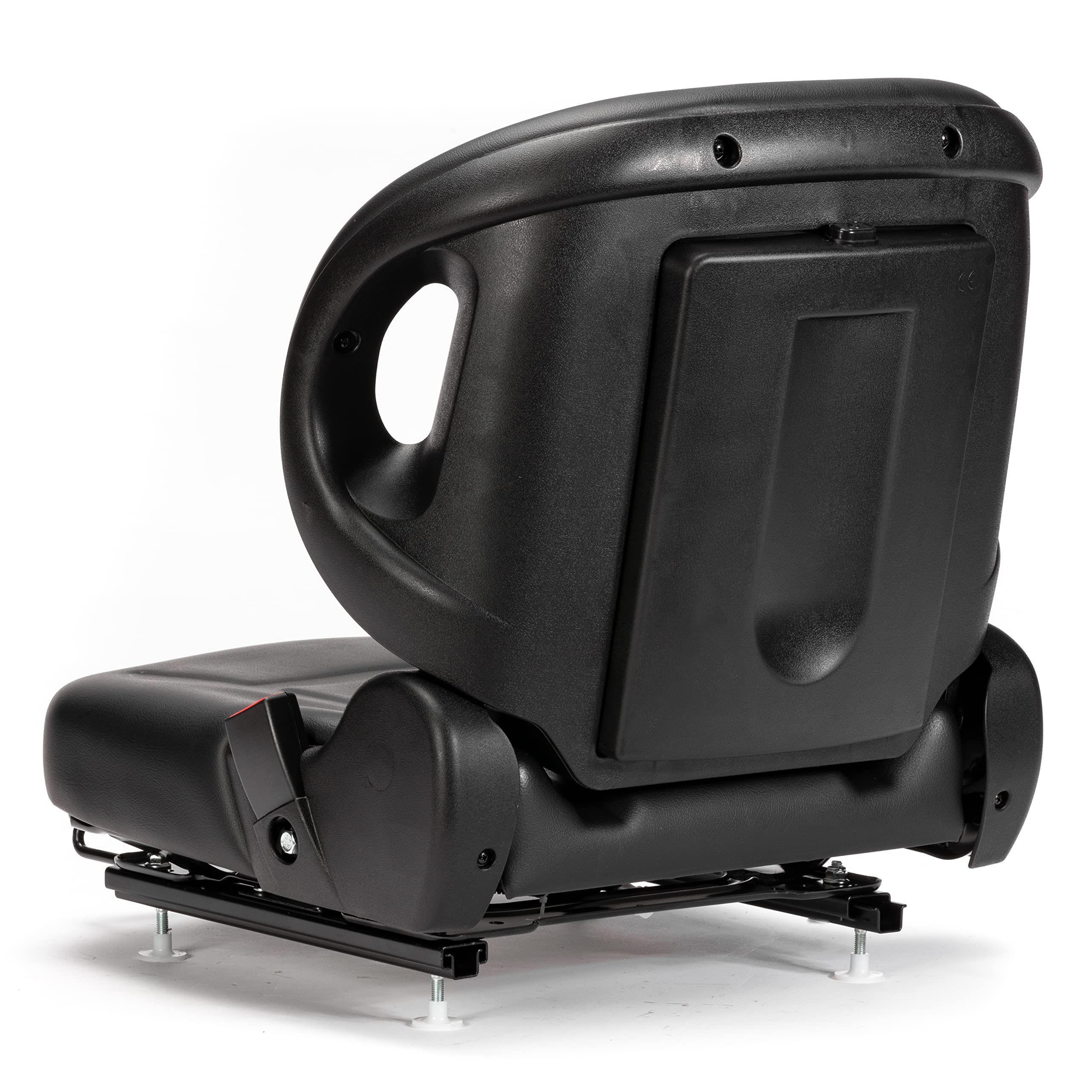FPE Forklift Seat Vinyl with Switch BF2-1-A-L Hacus Aftermarket Replacement - Heavy Duty & Comfortable for Warehouse and Industrial Use