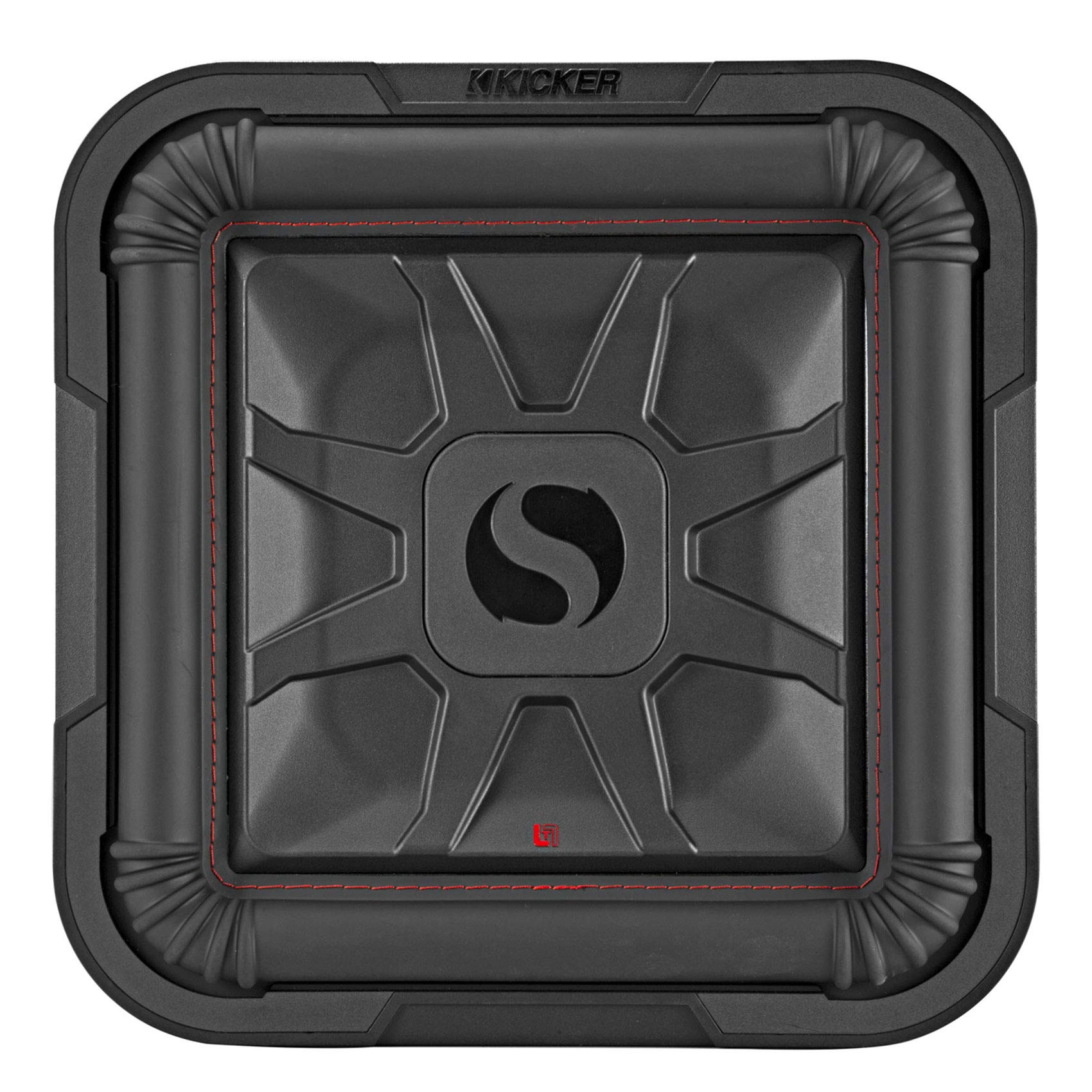 Kicker 46L7T124 12-Inch 1200 Watt L7T Solo-Baric Subwoofer with Vented Enclosure - Powerful Bass for Car Audio & Home Theater Systems
