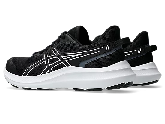 ASICS JOLT 5 Running Shoes for Men - Black/White | Lightweight Cushioned Sneakers for Jogging, Gym Workouts & Daily Wear
