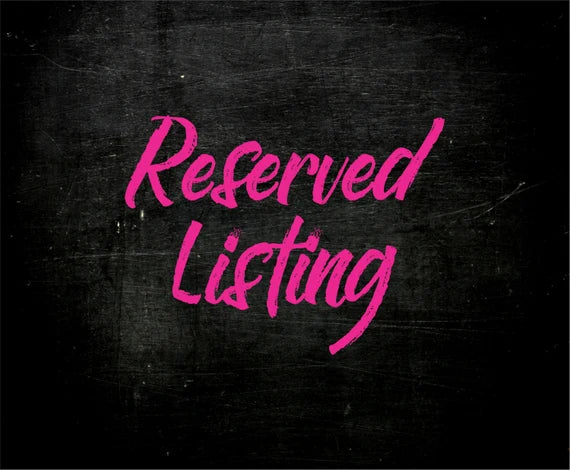 Reserved for Laurie - Personalized Gift for Special Occasions | Perfect for Birthdays, Anniversaries & Thoughtful Surprises