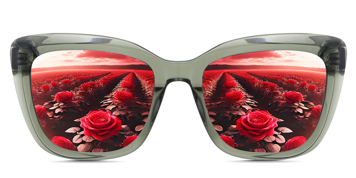 LESA Women's Prescription Sunglasses - UV Protection, Stylish & Comfortable for Driving, Outdoor Activities & Fashion