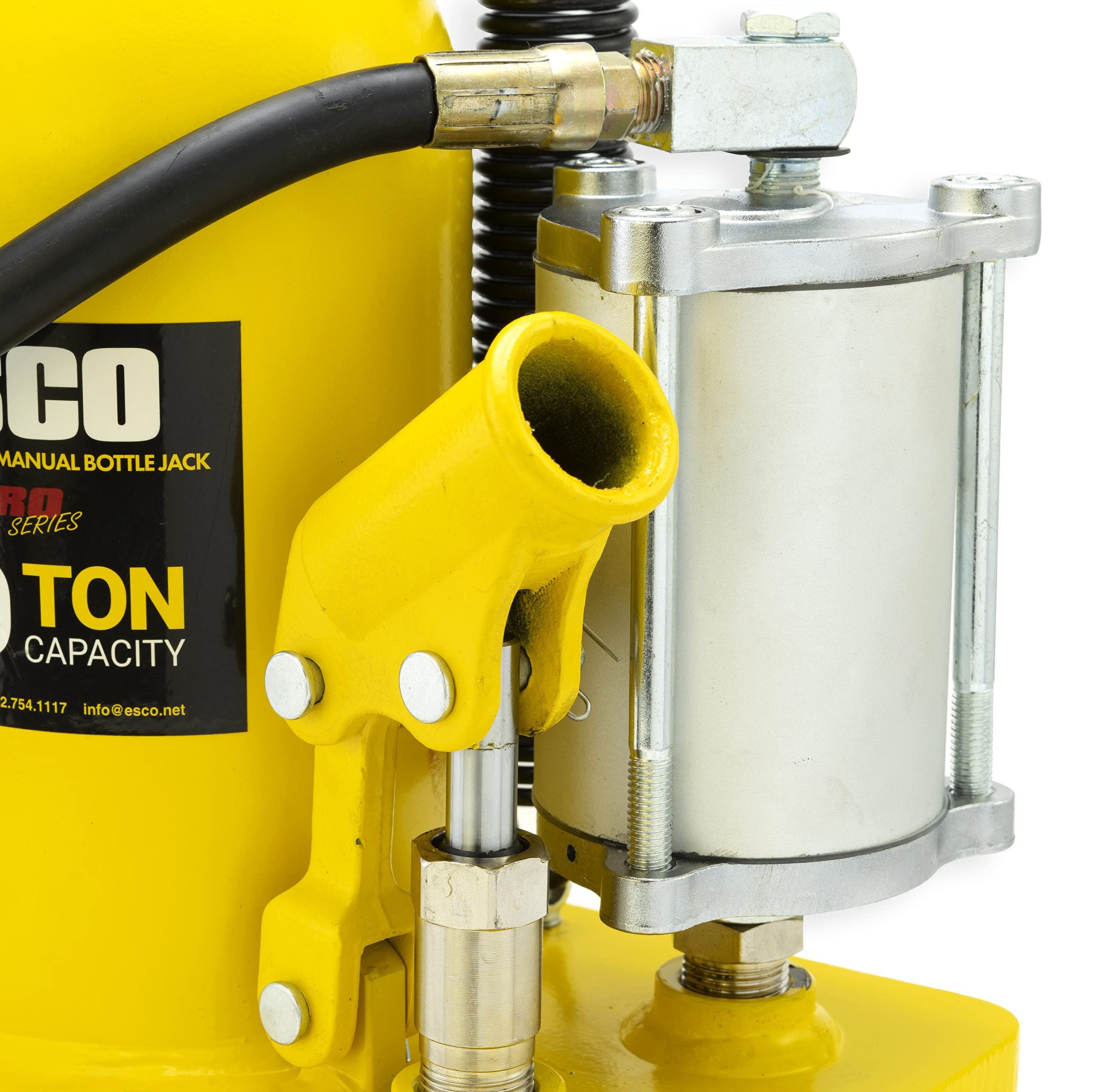 12 Ton Air Hydraulic Bottle Jack - Heavy Duty Pro Series for Trucks, SUVs & Trailers - Garage, Auto Repair & Emergency Roadside Use