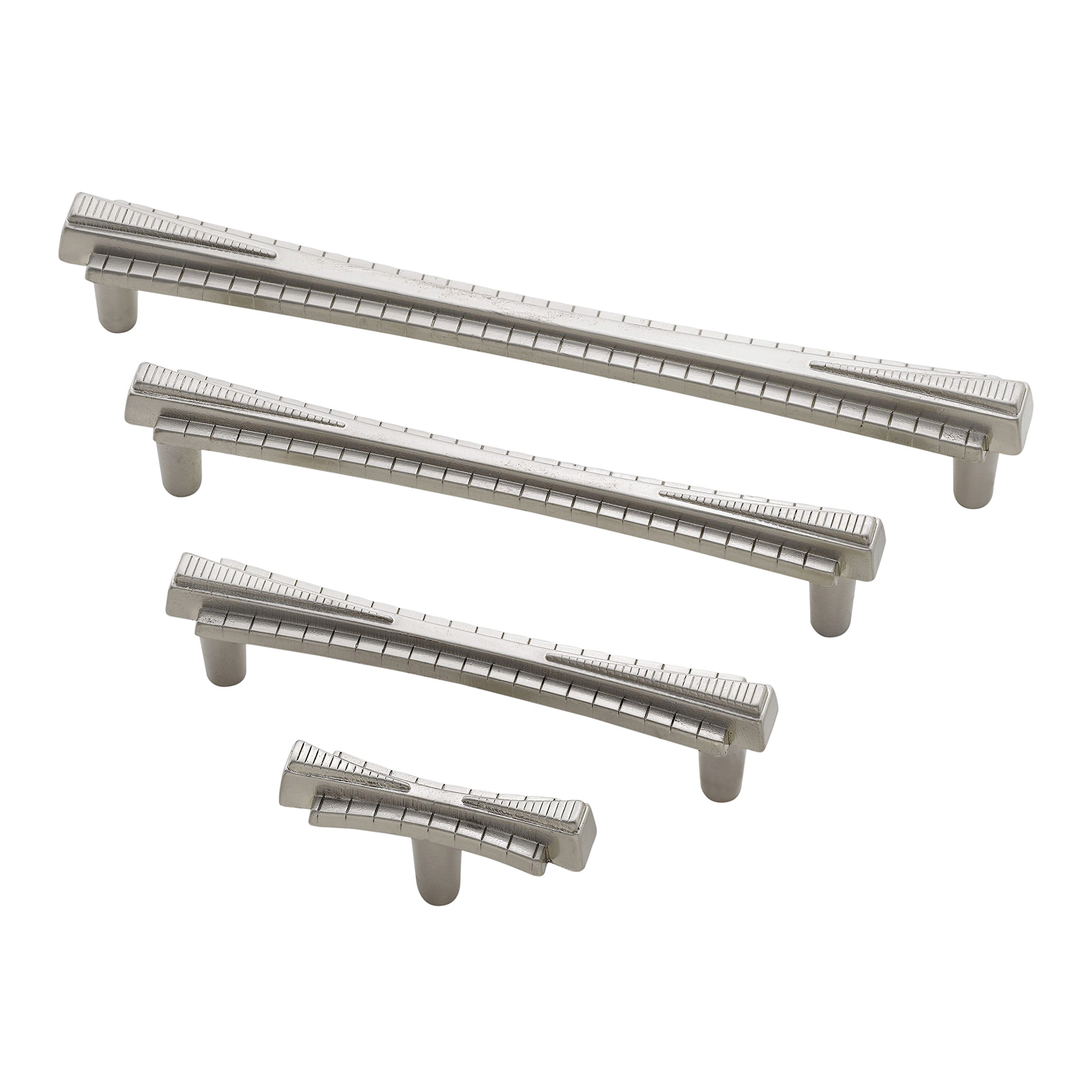 1-Inch Satin Nickel Rose Knob - Elegant Cabinet & Drawer Hardware for Home, Kitchen, and Office Decor