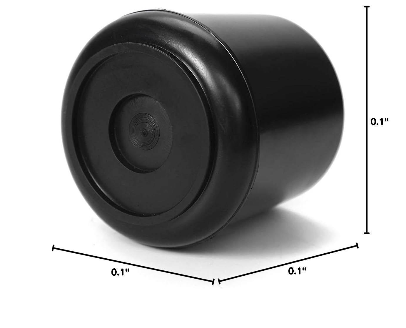 Non-Slip Rubber Chair Leg Tips Caps 1-1/8