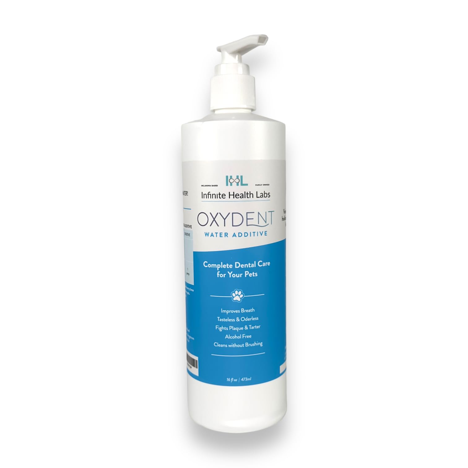 Oxydent Premium Pet Dental Care Solution - Water Additive & Mouthwash for Dogs & Cats - Eliminates Bad Breath, Fights Tartar & Plaque - Fresh Breath Oral Rinse for Pets - Perfect for Daily Dental Hygiene & Vet-Recommended Care