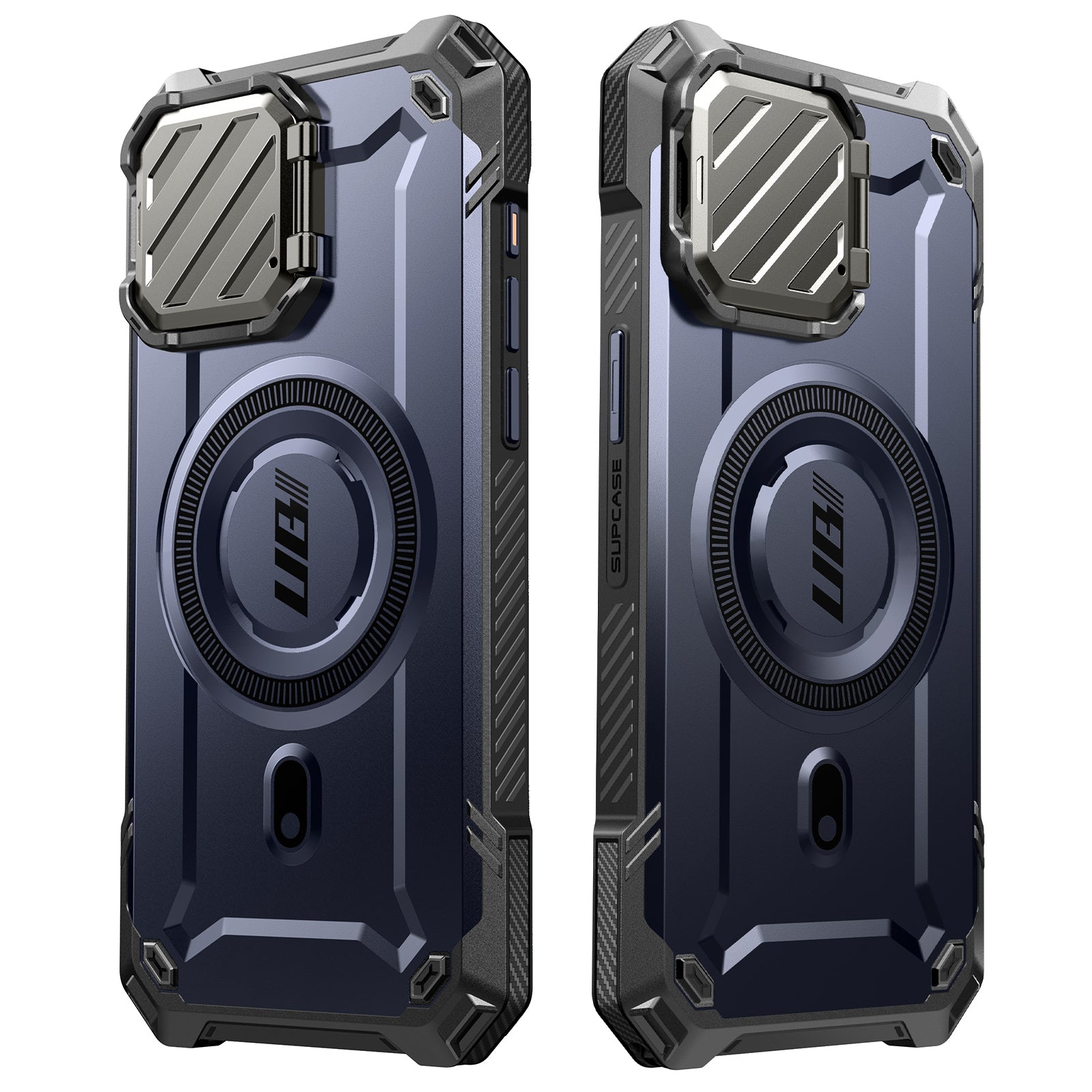 iPhone 15 Pro Max 6.7 Inch Unicorn Beetle MAG XT MagSafe Case - Dark Blue Protective Cover with Military-Grade Drop Protection | Perfect for Outdoor Adventures, Travel & Daily Use