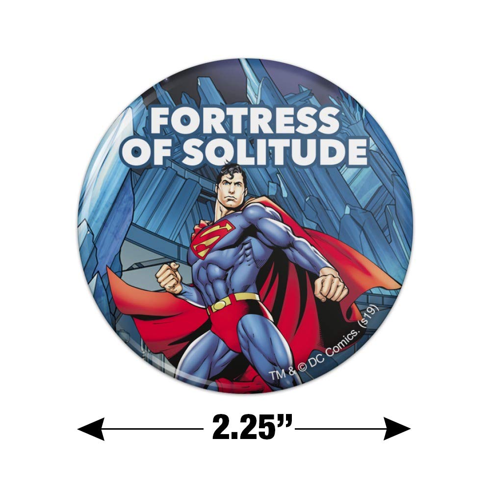 Superman Fortress of Solitude Fridge Magnet - Officially Licensed DC Comics Collectible - Perfect for Kitchen, Office, or Dorm Room Decor (Superhero Gift Idea)