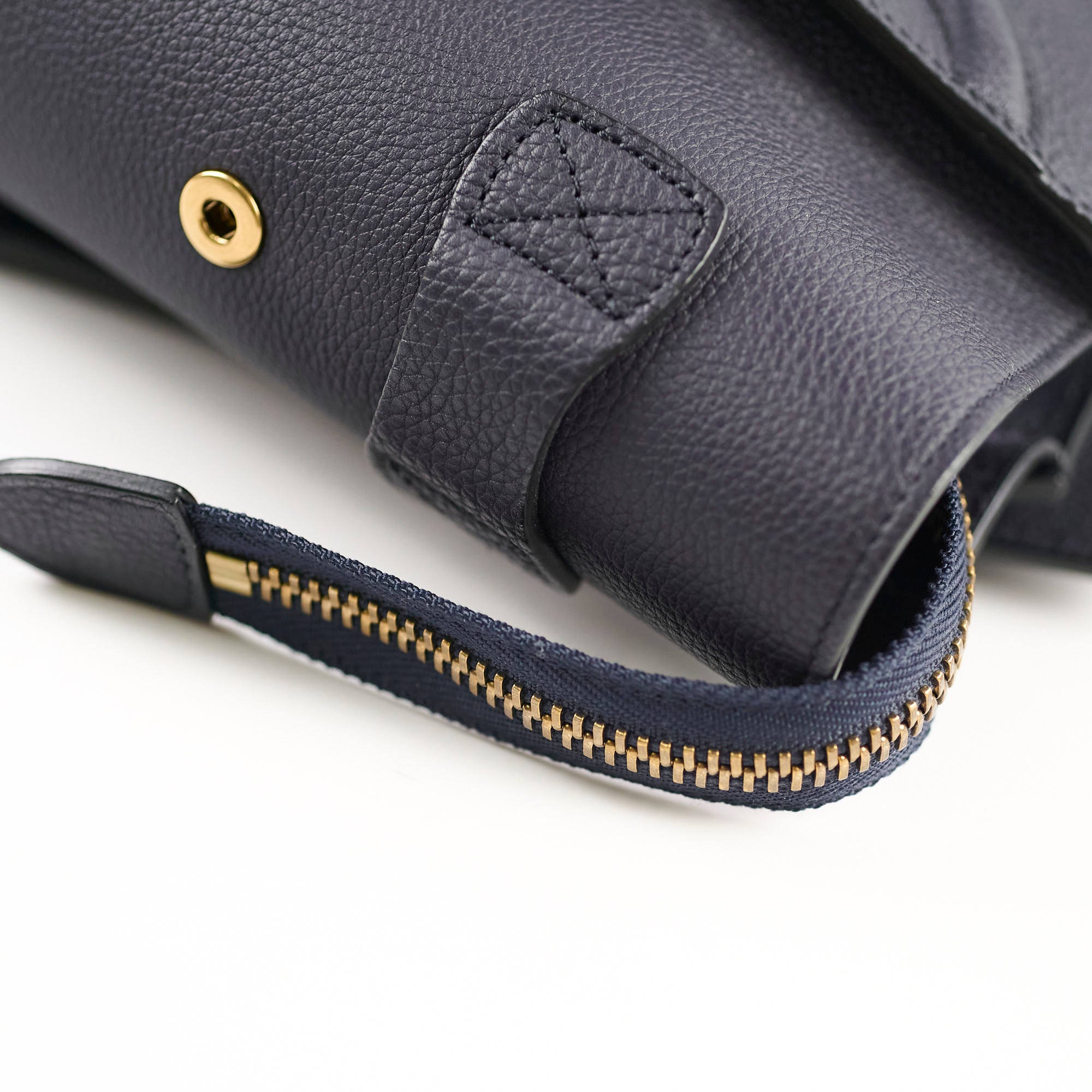 Celine Micro Luggage Bag in Black Calfskin Leather - Perfect for Work, Travel & Everyday Luxury
