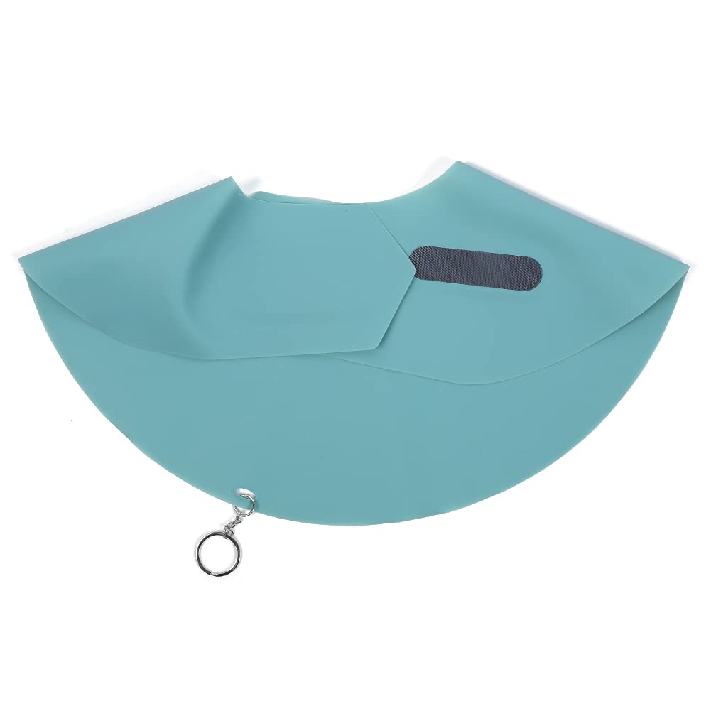 Waterproof Silicone Hair Cutting Cape - Professional Hairdressing Neck Cloth & Shawl for Barber Stylists | Salon Neck Guard Protects Clothes During Haircuts, Trims & Coloring