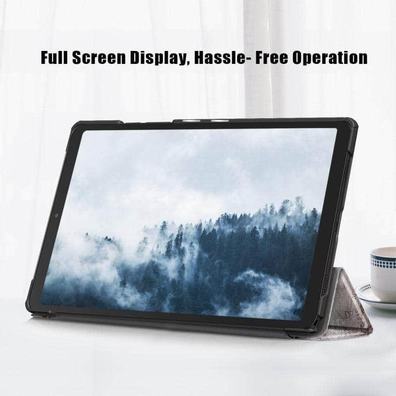 Samsung Galaxy Tab A7 10.4 (T500/T505) Magnetic Folding Stand Case - Slim Protective Cover with Auto Wake/Sleep for Home, Office & Travel Use
