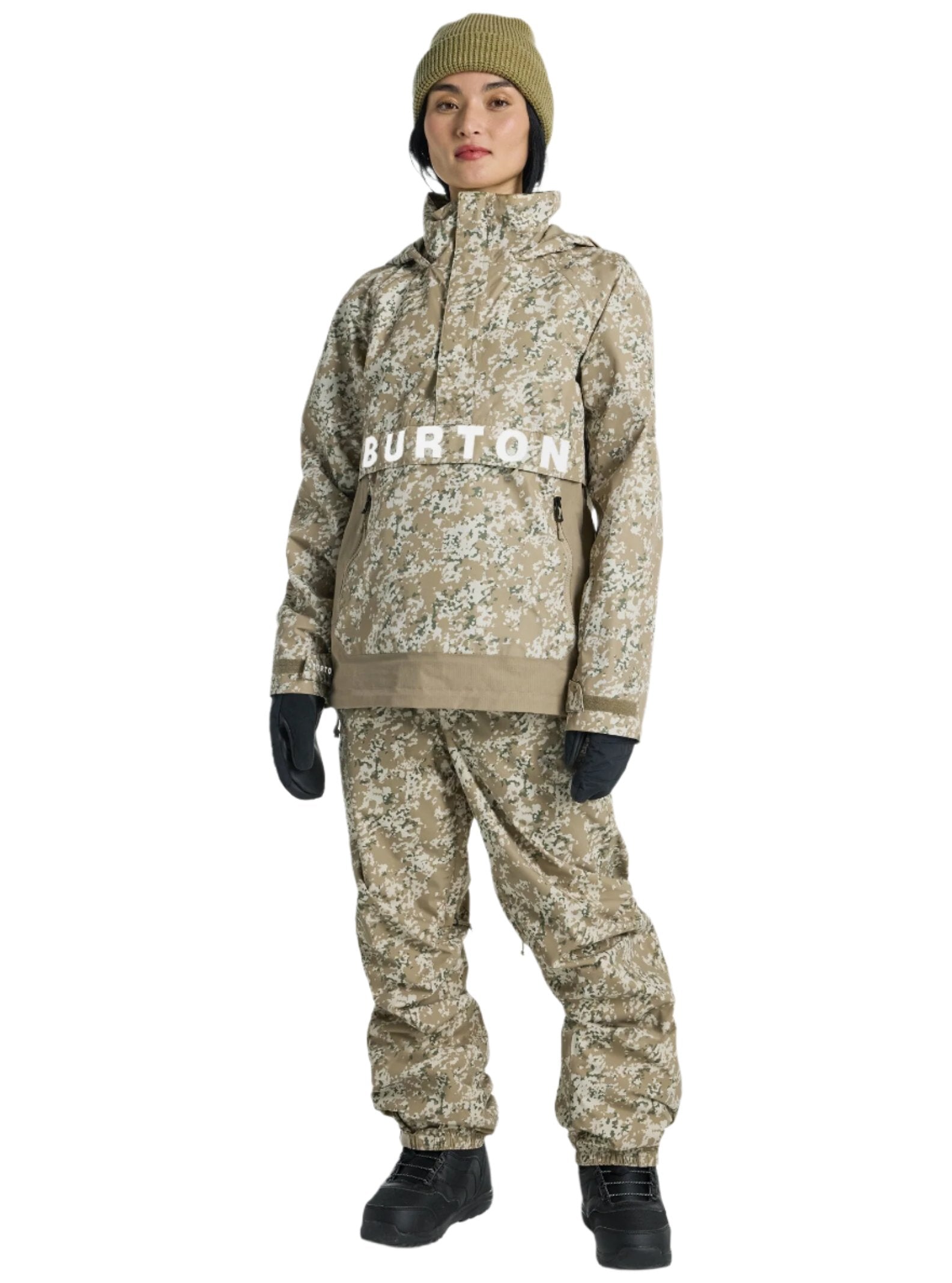 Burton Women's Frosnter Anorak Jacket 2025 - Waterproof Winter Coat for Skiing, Snowboarding & Outdoor Adventures
