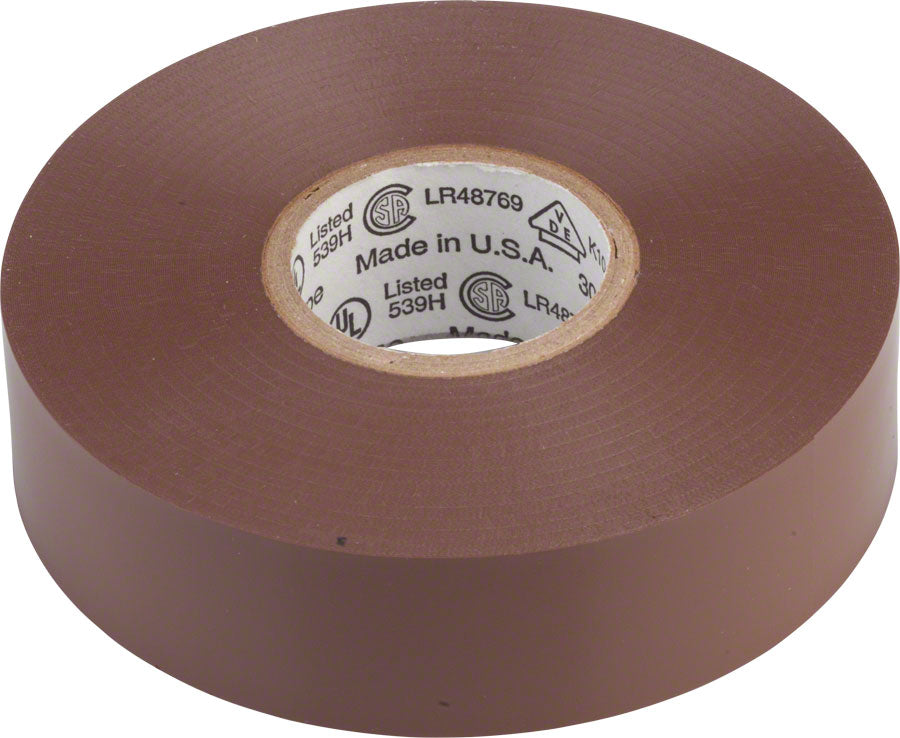 3M Scotch Electrical Tape #35 - 3/4 Inch x 66 Feet Brown Rubber Adhesive Tape for Electrical Insulation, Wire Repair & DIY Projects - Ideal for Home, Office & Automotive Use