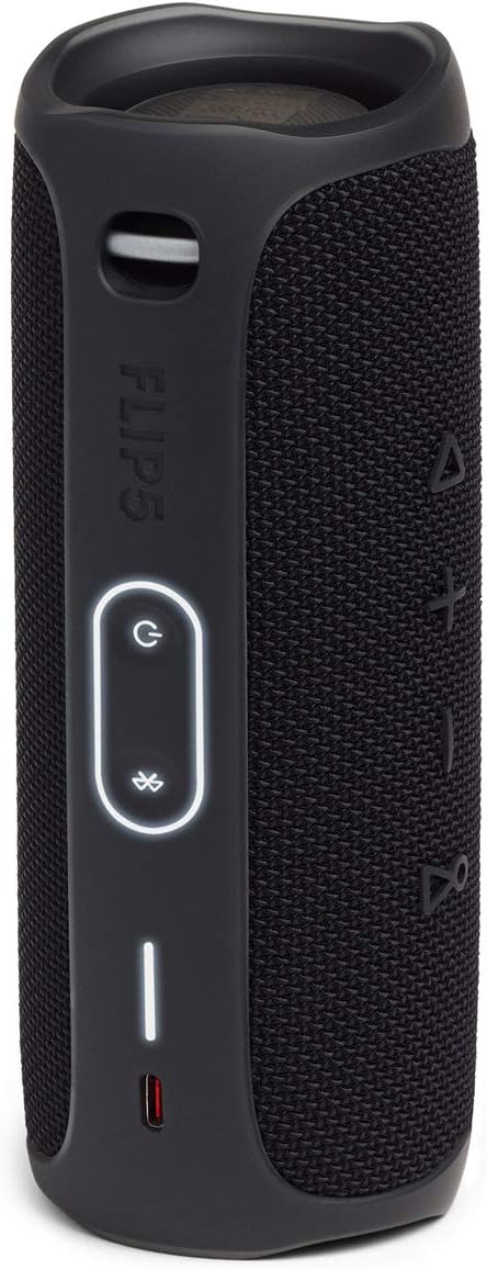 JBL Flip 5 Waterproof Portable Bluetooth Speaker - Wireless Speaker with Rich Bass, 12 Hours Playtime - Perfect for Outdoor, Beach, Pool Party & Travel