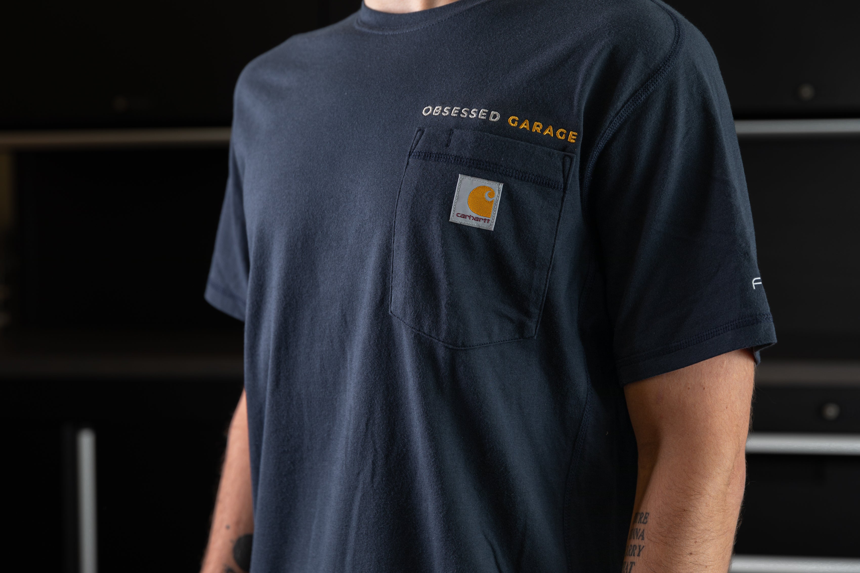 Obsessed Garage Carhartt Shirt - Premium Workwear for Car Enthusiasts | Perfect for Garage Work, Car Shows & Outdoor Activities