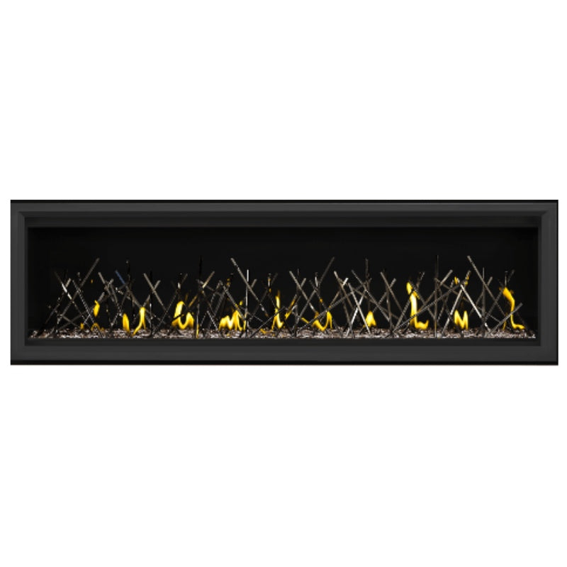 Napoleon Vector 62 Linear Direct Vent Gas Fireplace - LV62N | Modern Home Heating Solution for Living Rooms & Patios