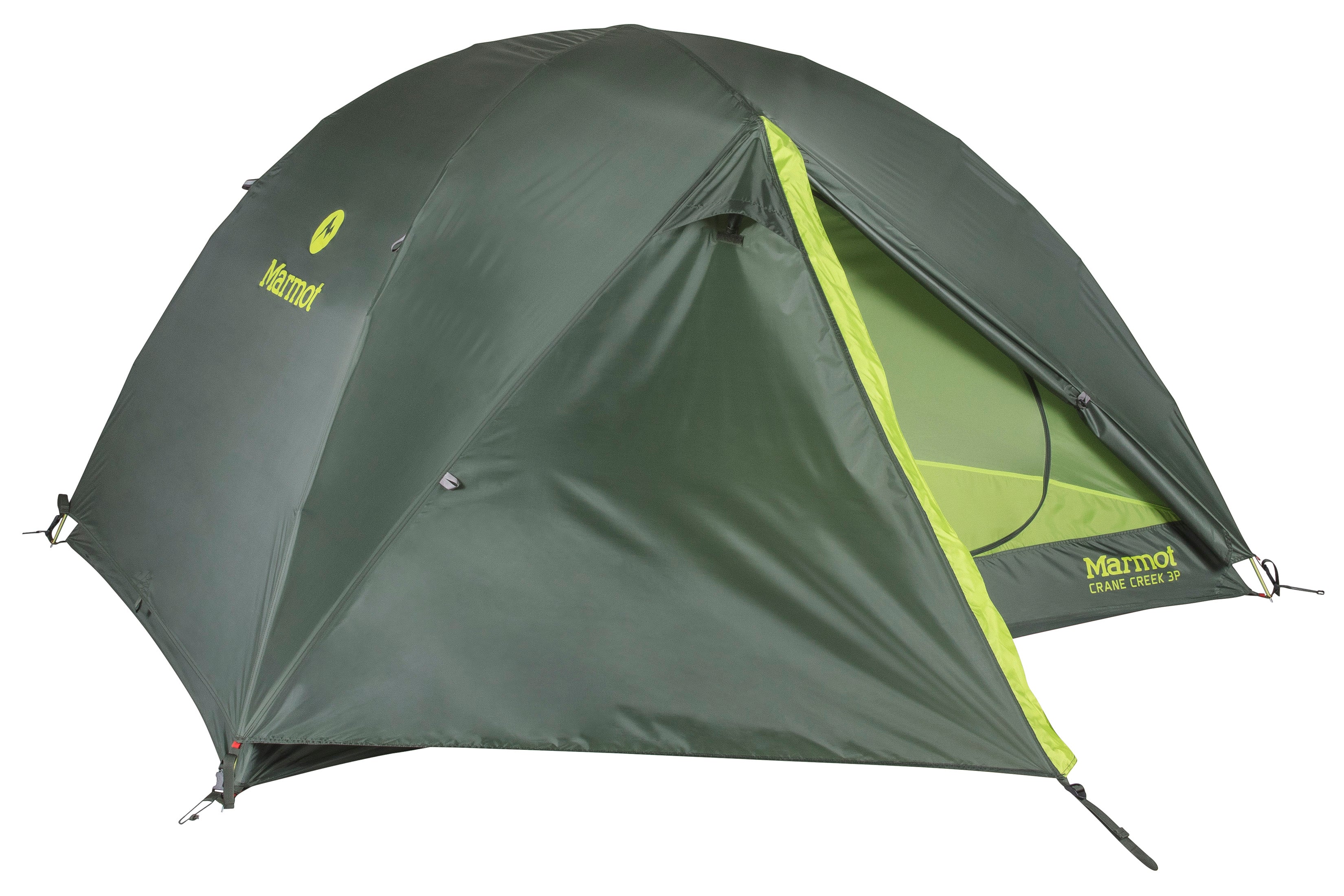 Marmot Crane Creek 3-Person Tent - Lightweight Waterproof Backpacking Tent for Camping, Hiking & Outdoor Adventures
