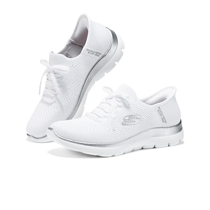 SLIP INS SUMMITS Women's Comfortable Slip-On Shoes - Lightweight & Breathable for Walking, Running & Casual Wear - Perfect for Work, Travel & Outdoor Activities