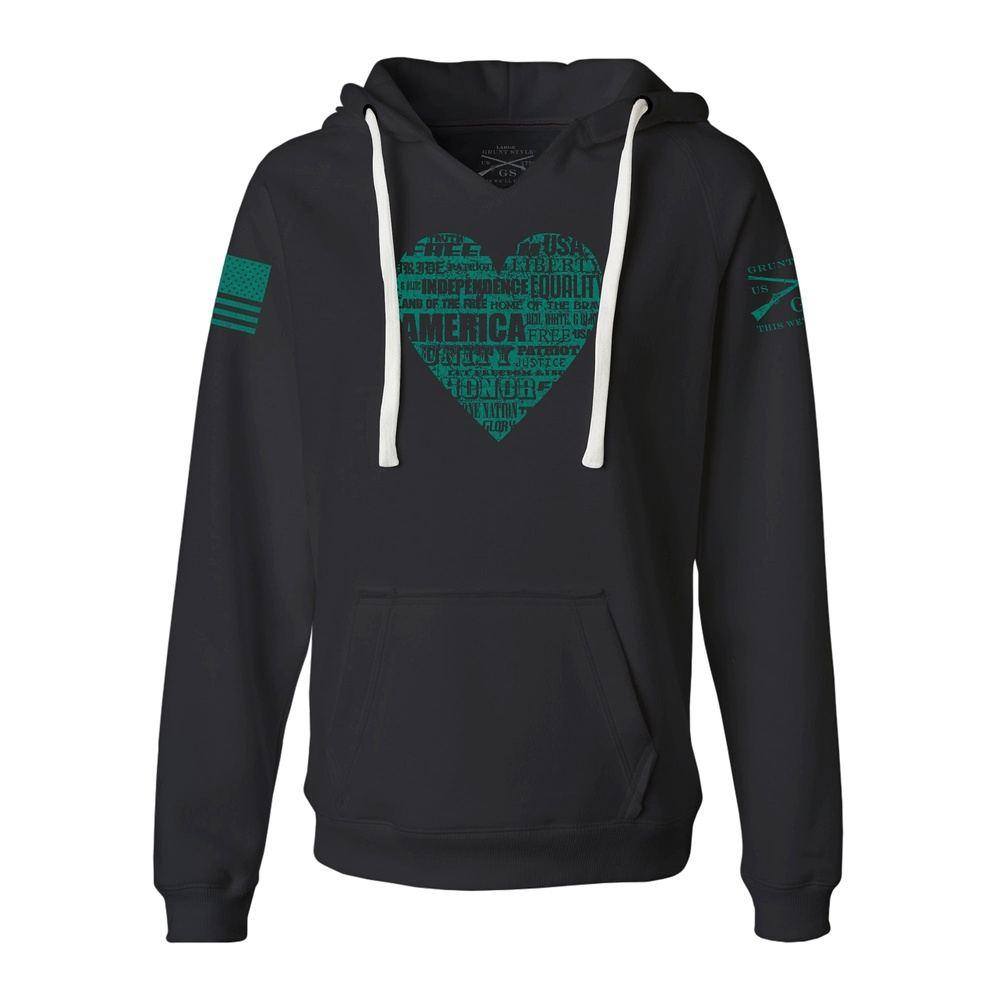 Women's American Poetry Hoodie - Soft & Stylish Pullover Sweatshirt for Casual Wear, Lounge & Outdoor Activities