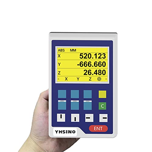 DRO LCD Screen Digital Readout Display for CNC Milling Machine & Mini Lathe - High Precision Tool Measurement System | Perfect for Metalworking, Woodworking, and DIY Projects