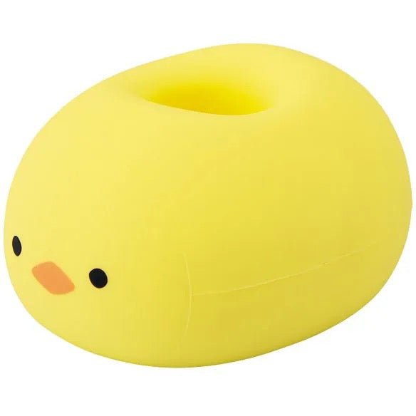 PuniLabo Nekorobi Cat Pen Holder - Cute Kawaii Desk Organizer for Office & School Supplies | Perfect for Writing, Drawing & Stationery Storage