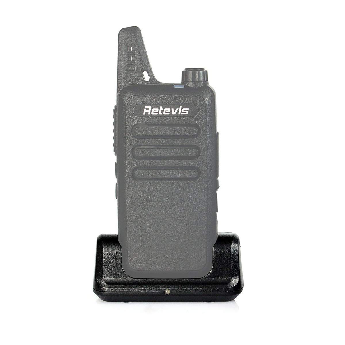 Original Retevis RT22 RT22S Walkie Talkie Charger - Compatible with RT22, RT22S, RB19, RB19P Two-Way Radios - Charging Base Station (1 Pack, Charging Cord Not Included) - Perfect for Outdoor Adventures, Construction Sites & Emergency Communication