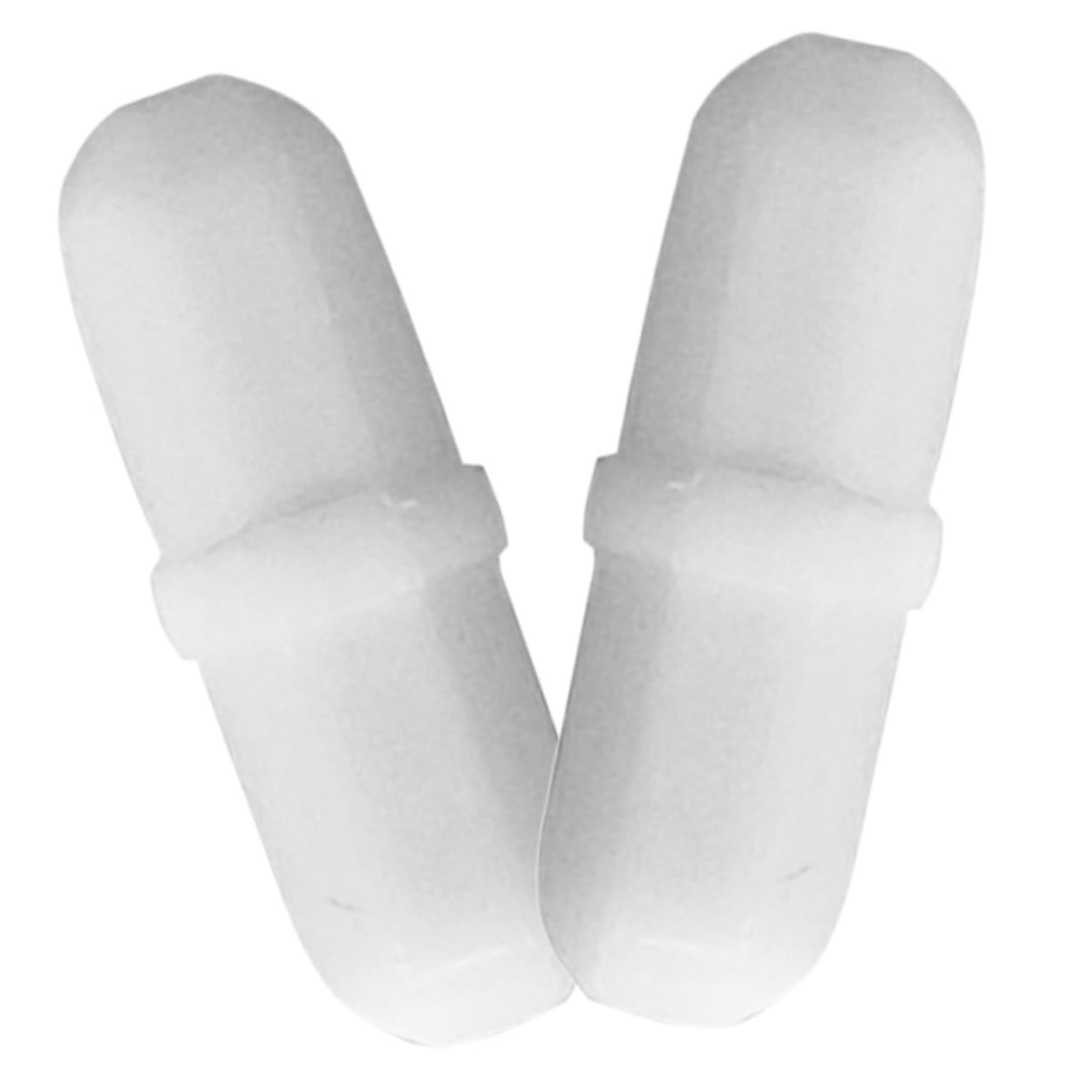 Luxshiny 2-Pack Reusable Magnetic Coffee Stirrer Bars - PP Mixer Tool for Coffee, Tea & Hot Drinks - Capsule-Shaped Stir Bar for Mugs & Cups - Perfect for Home, Office & Travel Use