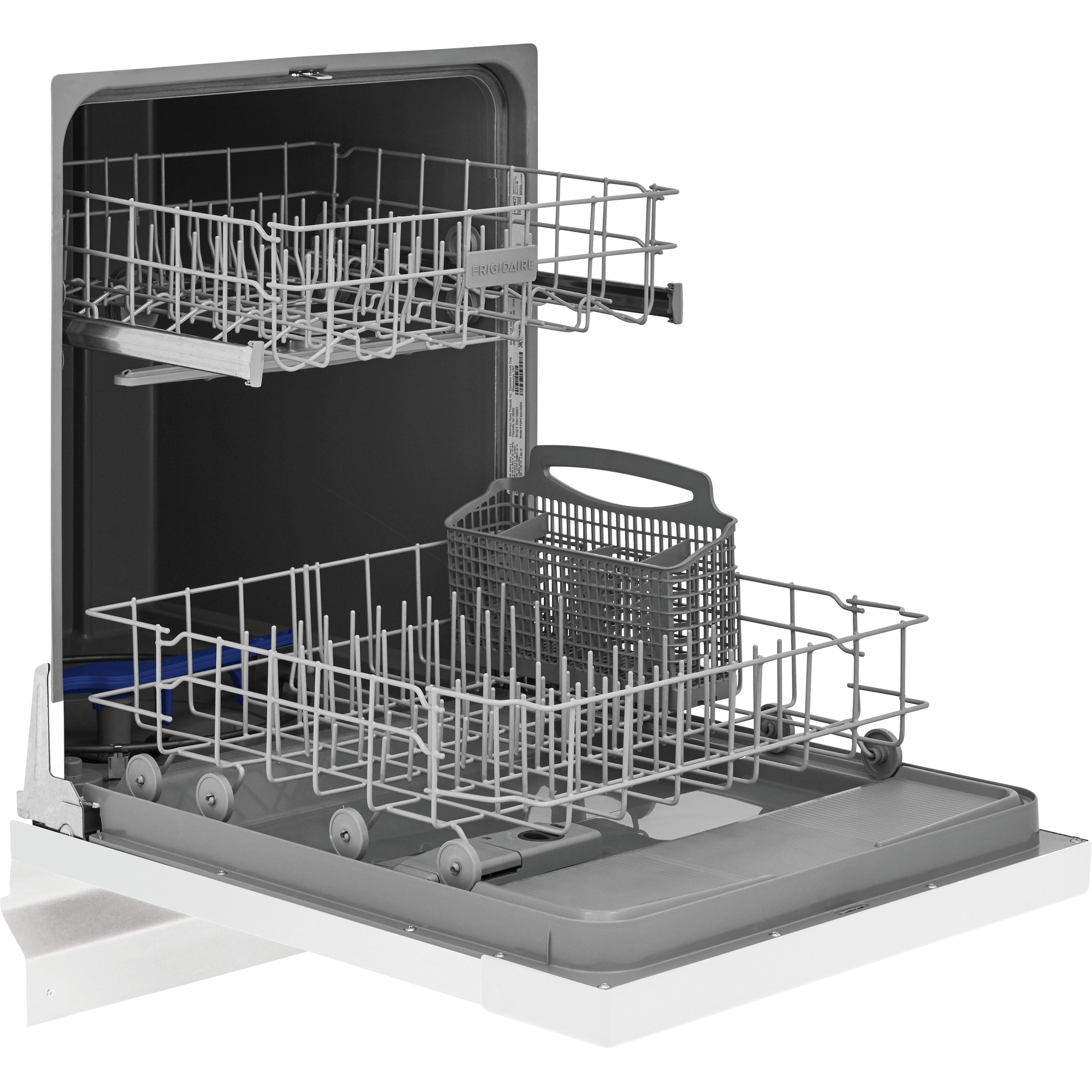 Frigidaire 24 Inch Built-In Dishwasher FDPC4221AW - Stainless Steel Interior, Quiet Operation, Energy Star Certified for Modern Kitchens
