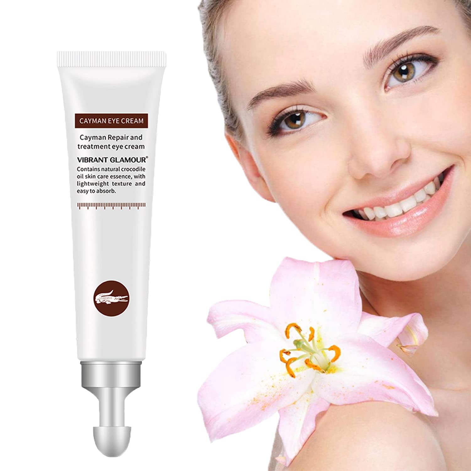 DFBIU Magic Anti-Aging Eye Cream 2022 - Wrinkle Reducing & Brightening Eye Treatment for Dark Circles & Puffiness (1pc) | Perfect for Night Routine & Travel Skincare