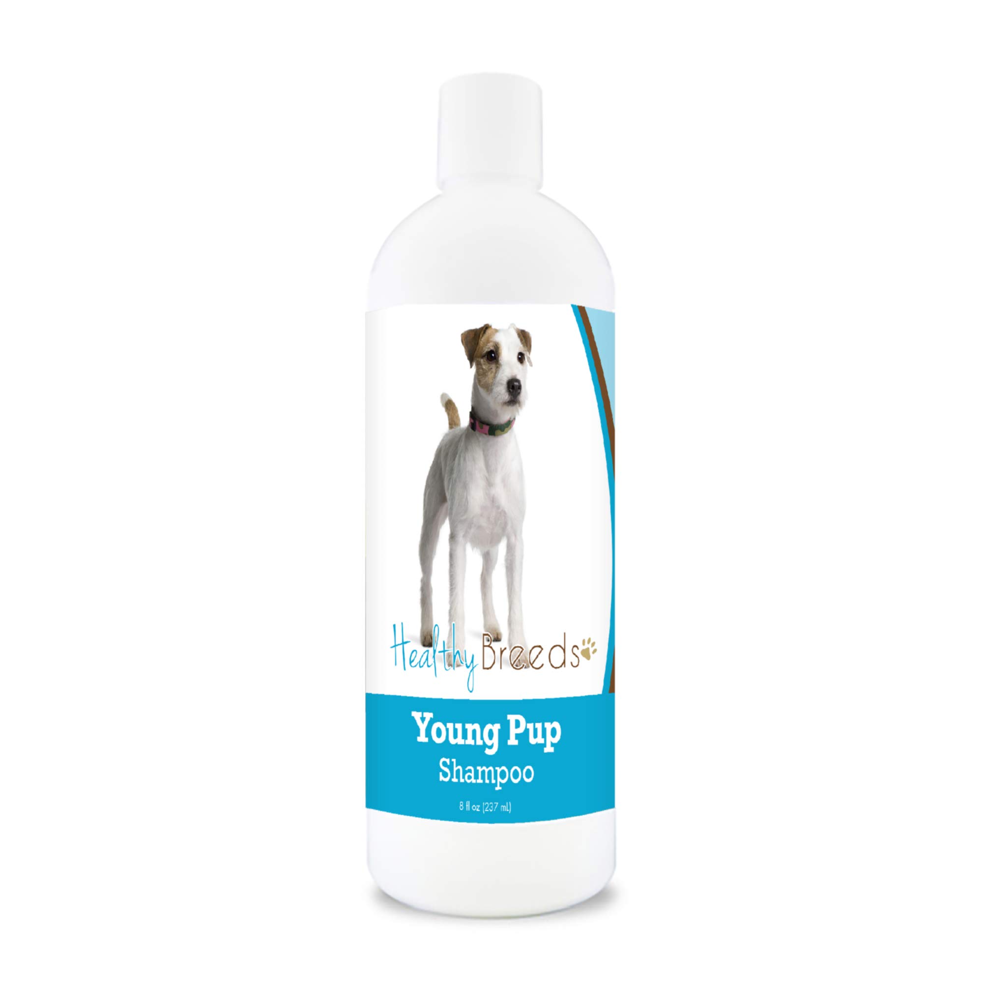 Healthy Breeds Parson Russell Terrier Puppy Shampoo - 8 oz Gentle Cleansing Formula for Sensitive Skin - Perfect for Bathing, Grooming & Odor Control