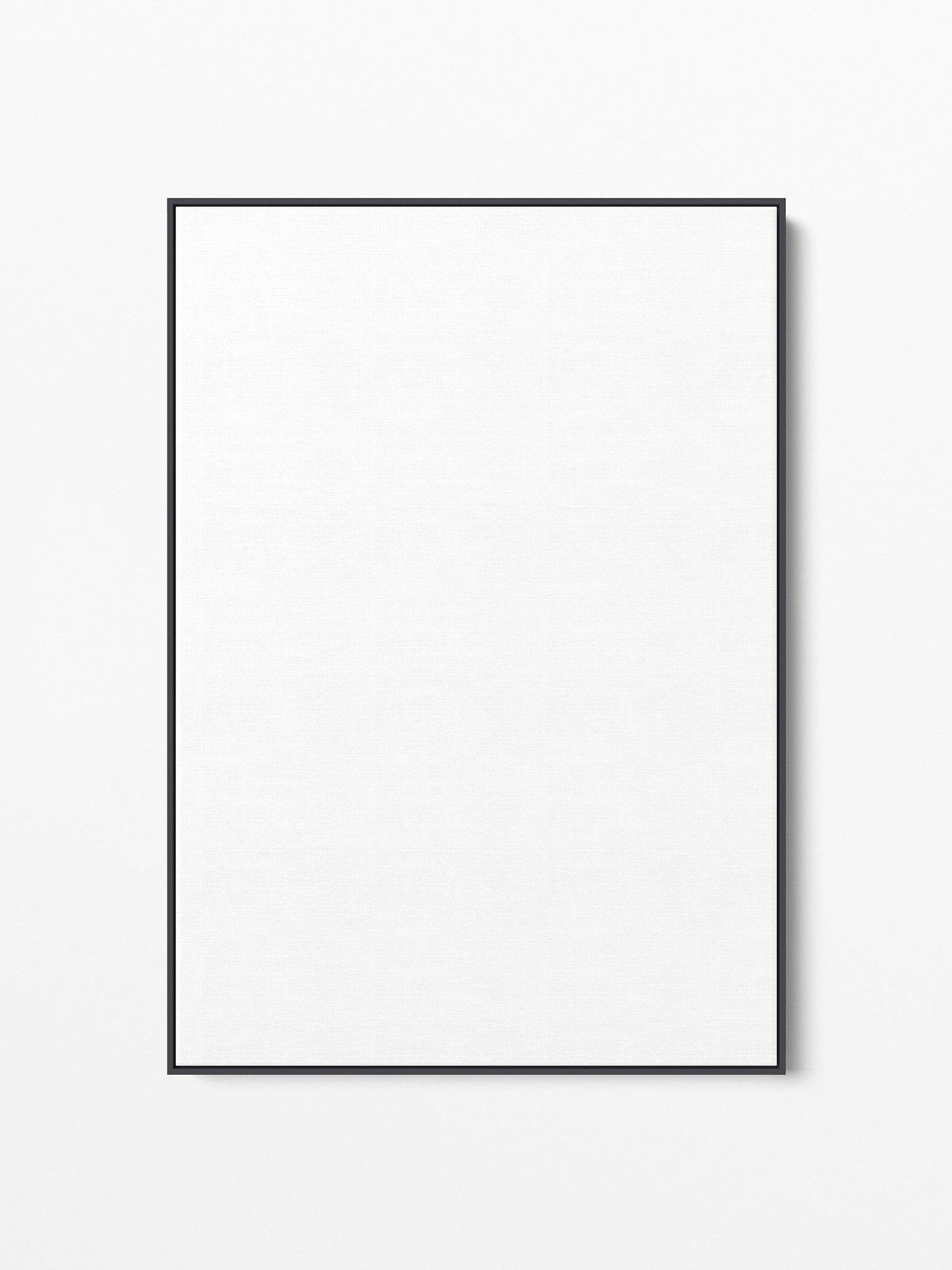 Premium Black Wood Floating Canvas Frame 28x39 Inches (70x100 cm) - Modern Wall Art Display for Living Room, Bedroom & Office Decor