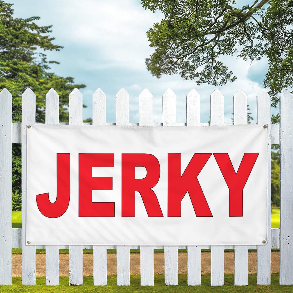 Durable Vinyl Banner 24x36 Inches - Weatherproof Outdoor Sign with 4 Grommets for Restaurants, Food Trucks & Industrial Use | Perfect for Yard Signs, Events & Business Advertising