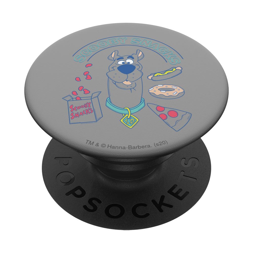 Scooby-Doo Scooby Snacks PopSockets Standard PopGrip - Swappable Phone Grip & Stand for Phones, Tablets - Perfect for Fans, Collectors & Daily Use