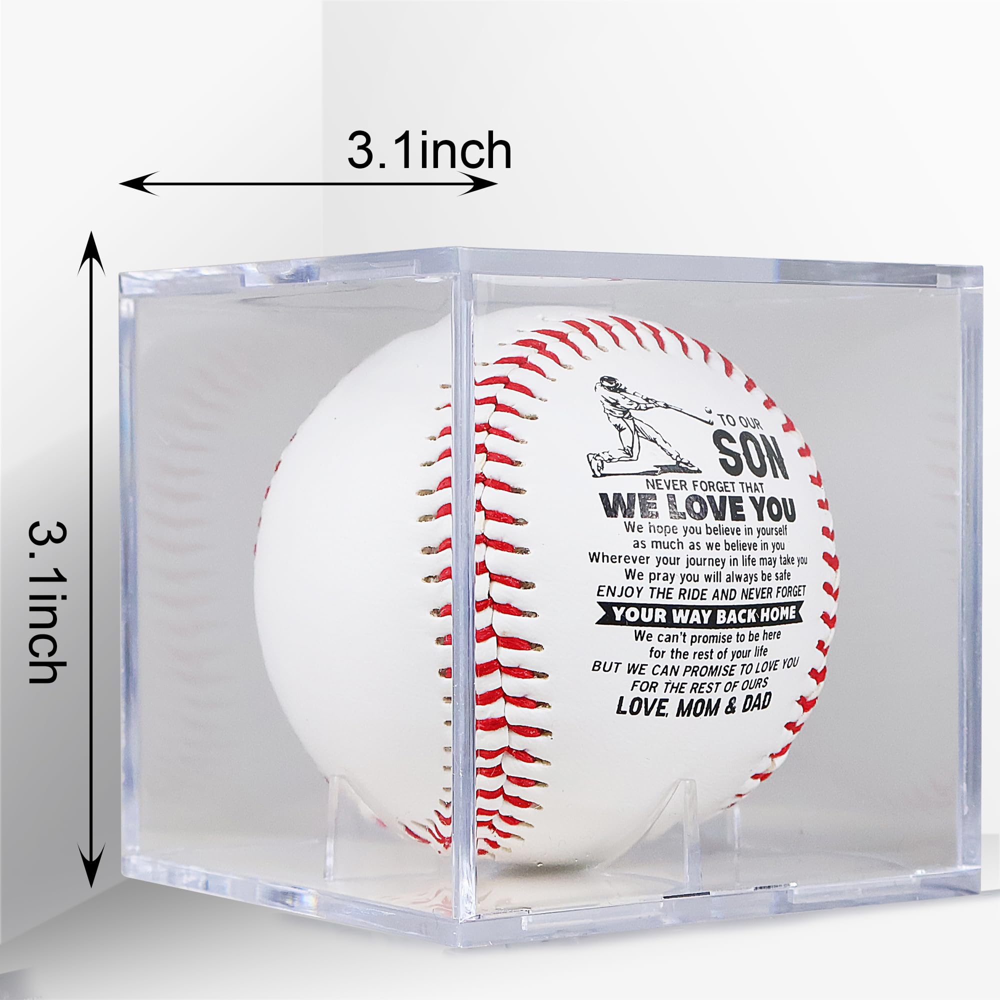 SYNGUCK Personalized Baseball Gifts for Boys - Youth & Teen Birthday, Christmas, Graduation Present from Parents - Perfect for Baseball Fans, Players & Sports Enthusiasts - Great for Games, Training & Decor