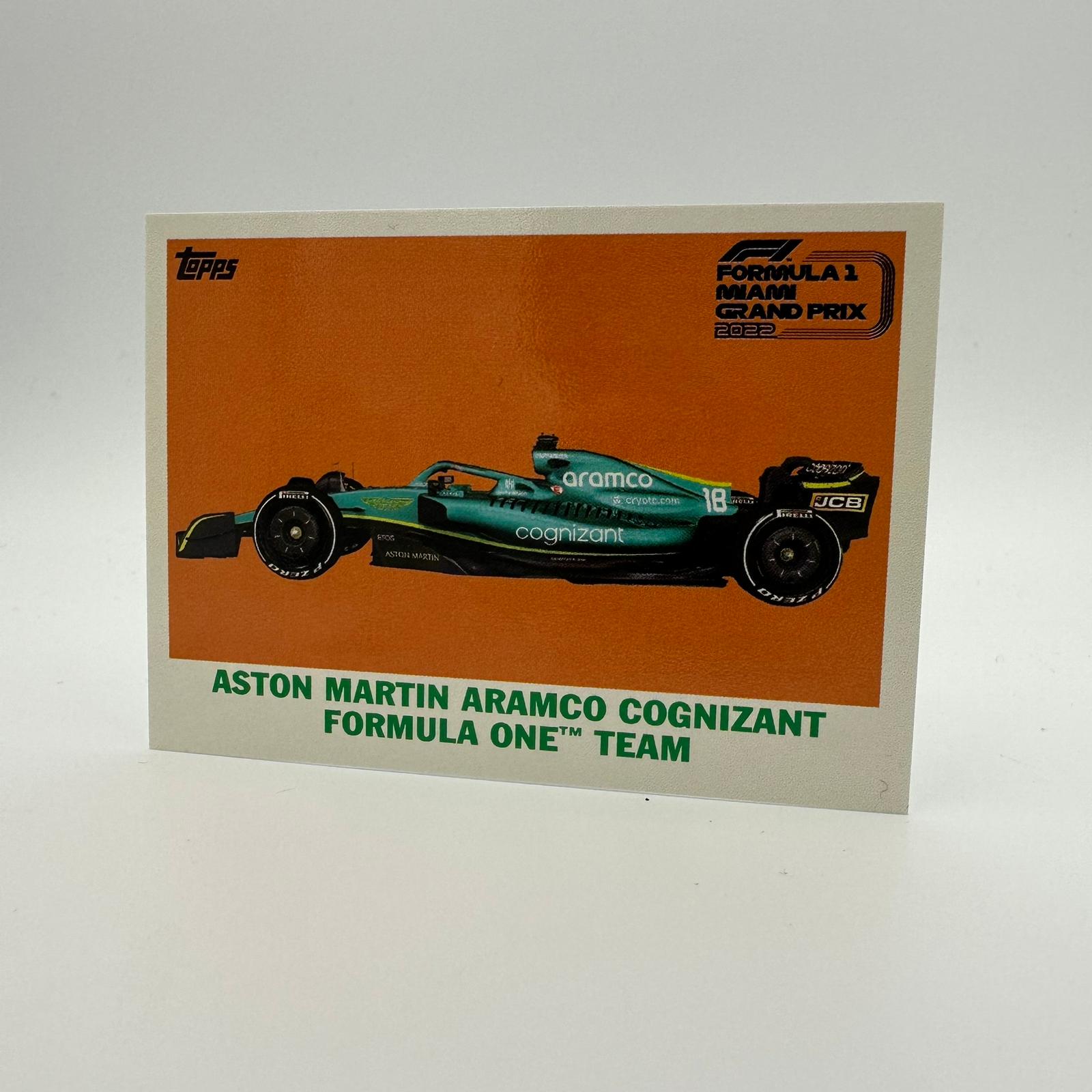 Topps Exclusives: 2022 F1 Miami Grand Prix All Drivers 10 Card Collectible Set - Perfect for Formula 1 Fans, Sports Memorabilia Collectors & Racing Enthusiasts