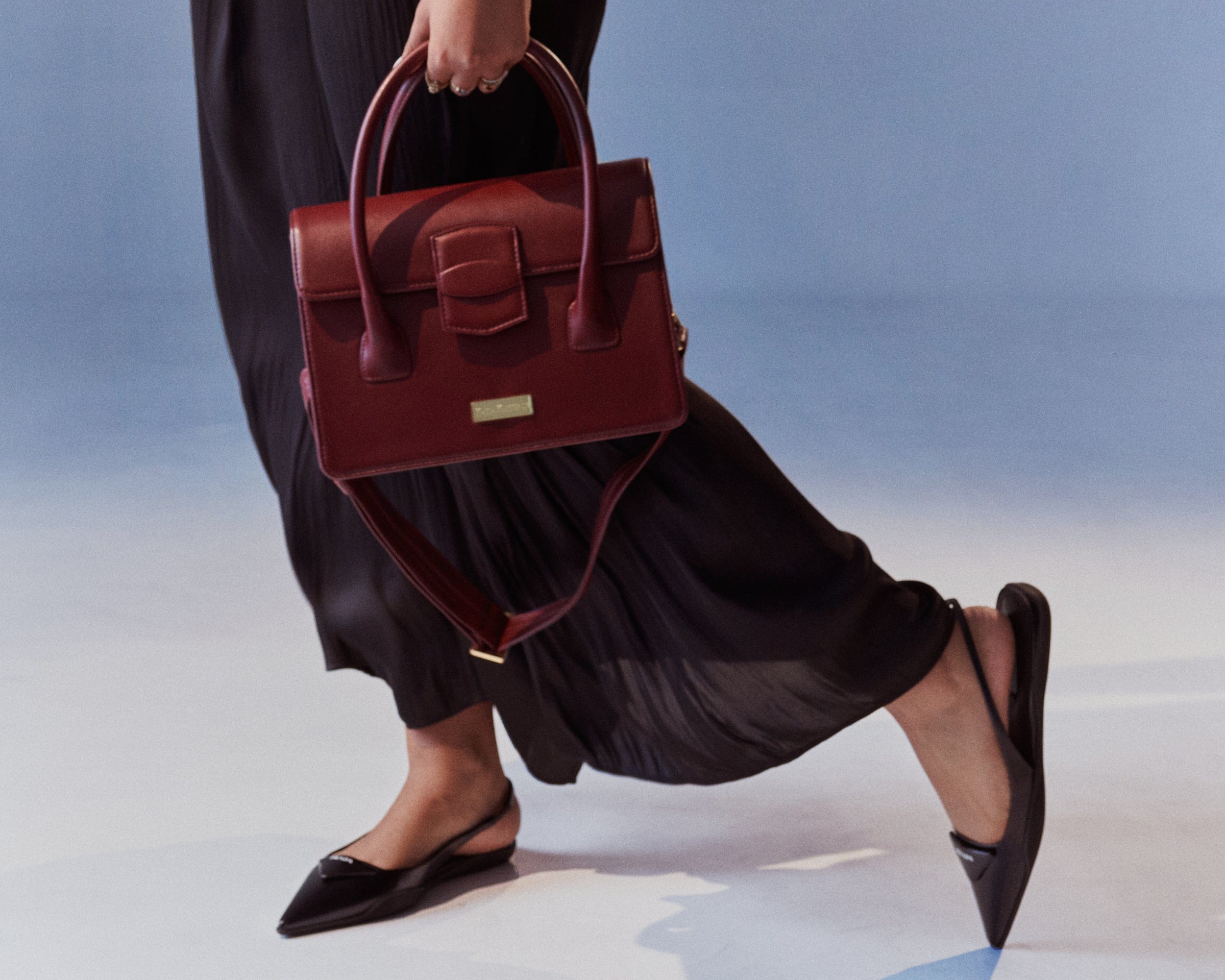 Kensington Vegan Cactus Leather Handbag for Women - Eco-Friendly & Sustainable Red Crossbody Purse - Perfect for Work, Travel & Everyday Use